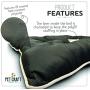 Pet Craft Supply Super Snoozer Calming Indoor / Outdoor All Season Water Resistant Durable Dog Bed