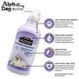 Alpha Dog Series Natural Dog Bright White Grooming Bath Shampoo and Conditioner with Aloe Vera, Antibacterial, pH balanced, Tear-Free, Moisturizer and Odor Eliminator - 26.4 Oz