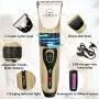 ECARE Dog Clipper Cordless, Dog Electric Hair Trimmer Low Noise Rechargeable Cat Hair Trimmer Cordless Professional with Comb Guides Scissors for Dogs Cats Horse etc.