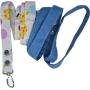 Doggy Dolly Authentic Pet Dog Clothes Fruit Body Harness with Leash Blue