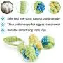 Pet Dogs Cotton Rope Chew Toys Interactive Tug of War Ball Toys for Puppies Teething Clean Aggressive Chewers 3 in 1 Set … Pet Dogs Cotton Rope Chew Toys Interactive Tug of War Ball Toys for Puppies Teething Clean Aggressive Chewers 3 in 1 Set …