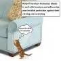 ROLIAT Anti-Scratch Furniture Protectors(Set of 6), Protect Your Furniture from Dog/Cat Claws, Cat Scratch Deterrent Pad, Cat-Proof Couch Guard, Door Shield ROLIAT Anti-Scratch Furniture Protectors(Set of 6), Protect Your Furniture from Dog/Cat Claws, Cat Scratch Deterrent Pad, Cat-Proof Couch Guard, Door Shield