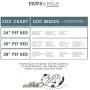 Paws & Pals Dog Bed for Pets & Cats - Fuzzy Foam Deluxe Premium Bedding Cuddler Lounger Two-Toned Design for Home & Crate
