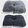 GASUR Small Dog Bed & Cat Beds, Round Pet Beds for Indoor Cats, Detachable Machine Washable Soft & Plush Calming Dog Bed, Self Warming & Cooling Kitten Puppy Bed