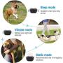 KOMIA Dog Training Collar Rechargeable and Rainproof 330 yd Wireless Remote Dog Shock Collar with Beep, Vibra and Shock Electronic Collar