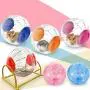 gutongyuan Silent Hamster Ball with Stand, Running Activity Exercise Ball Breathable Hamster Ball Dog Interactive Toy Ball Small Animals Cage Accessories gutongyuan Silent Hamster Ball with Stand, Running Activity Exercise Ball Breathable Hamster Ball Dog Interactive Toy Ball Small Animals Cage Accessories
