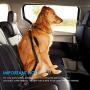 KABB Dog Seat Belt,Dog Car Seatbelts Adjustable Pet Seat Belt for Vehicle Nylon Pet Safety Seat Belts Heavy Duty & Elastic & Durable Car Seat Belt for Dogs, Cats and Pets