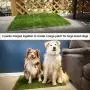 Oiyeefo Artificial Pet Pee Grass Mat for Puppy, Pet Turf Fake Grass Replacement Pad for Dog Potty Training, Indoor and Outdoor - 2 Packs (18'' x 23'')