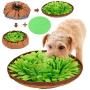 ALOYA Snuffle Mat，Dog Snuffle Mat，Nosework for Dogs Large Small Pet Treat Interactive Puzzle Dispenser Toys Machine Washable …