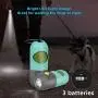 Dog Poop Bags Dispenser with Built-in LED Flashlight and Leash Clip, Home Compostable Pet Waste Bags, Leak-Proof, Eco-Friendly Poop Bags for Dogs