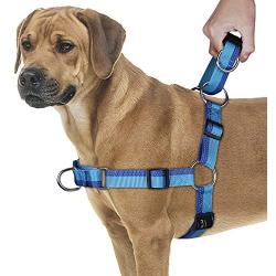 PETBABA No Pull Dog Harness, Reflective Safety at Night, Step-in Vest in Walking Training