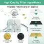 NautyPaws Replacement Filters for Veken 84oz Pet Water Fountain and Wonder Creature Cubic Cat Water Dispenser, 4 Pack Replacement Filters and 2 Pack Replacement Pre-Filter Foams NautyPaws Replacement Filters for Veken 84oz Pet Water Fountain and Wonder Creature Cubic Cat Water Dispenser, 4 Pack Replacement Filters and 2 Pack Replacement Pre-Filter Foams