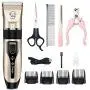 MroTech Dog Grooming Kit Clippers Rechargeable Cordless Cats Horse Grooming Clippers - Professional Pet Hair Clippers with Comb Guides for Dogs Cats Horses and Other House Animals Pet Grooming Kit MroTech Dog Grooming Kit Clippers Rechargeable Cordless Cats Horse Grooming Clippers - Professional Pet Hair Clippers with Comb Guides for Dogs Cats Horses and Other House Animals Pet Grooming Kit