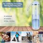Zomma Dog Water Bottle with Filter, Leakproof Dog Water Dispenser with Drinking Bowl, Food Grade Material, Lightweight Portable Pet Water Bottle for Walking, Hiking, Travel, Easy to Carry, BPA Free