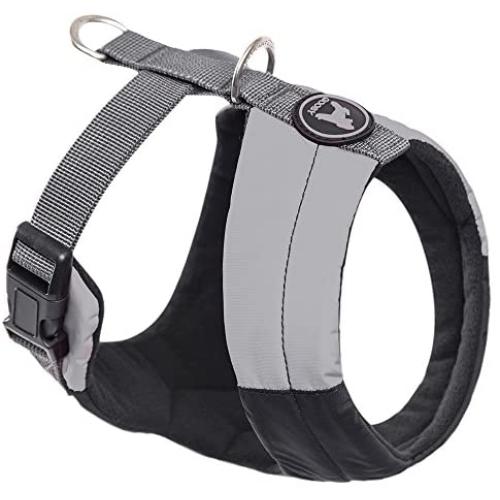 Gooby - Memory Foam Head-in Harness, Small Dog Fleece Lined Harness with Memory Foam Padding