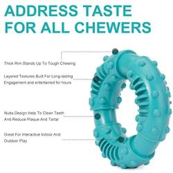 Dog Toys for Aggressive Chewers, Dog Chew Toy, Durable Natural Rubber Nearly Indestructible Toys for Dogs Medium and Large Breed