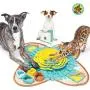 Shy Coyote Pets Snuffle Mat - Large Snuffle Mat for Dogs and Cats - Machine Washable, Interactive Dog Toy - Slow Feeder Puzzle Toy - Activity Feeding Mat for Stress & Anxiety Relief - 28.7x28.7in
