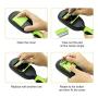 Hcpet Dog & Cat Brush Pet Grooming - Self Cleaning Slicker Brush, Pet Brush for Shedding and Deshedding Tool – Your Dog or Cat Will Love Being Brushed with The Grooming Brush – Gently Removes Loose Undercoat (Green-Comb)