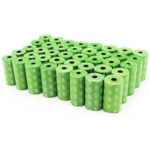 EcoJeannie 800-Count (40 Rolls) Dog Poop Bags Eco-Friendly, Lavender Scented, d2w