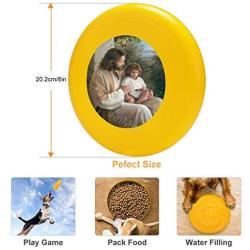 Pet Frisbee Flying Disc Dog Toy - Multifunction Forever and Ever Greg Olsen