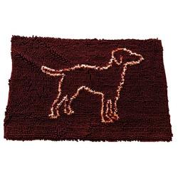 Clean Paws - Chenille Microfiber Dog Door Mat - 31X20 Inches/Attractive, Durable, Super Absorbent, Washable. by Ethical Pets