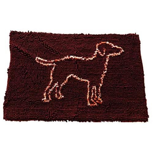 Clean Paws - Chenille Microfiber Dog Door Mat - 31X20 Inches/Attractive, Durable, Super Absorbent, Washable. by Ethical Pets