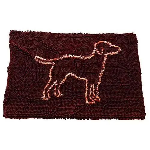 Clean Paws - Chenille Microfiber Dog Door Mat - 31X20 Inches/Attractive, Durable, Super Absorbent, Washable. by Ethical Pets Clean Paws - Chenille Microfiber Dog Door Mat - 31X20 Inches/Attractive, Durable, Super Absorbent, Washable. by Ethical Pets