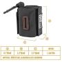 OneTigris Waste Bag Dispenser Mini Pouch Holder for Dog Cat Poop Bag & Baby Diaper Bag (Black)
