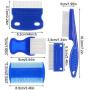Spiralization Direct 5 Pack Dog Comb Tear Stain Remover Pet Grooming Flea Comb for Removal Mucus, Crust and Stains