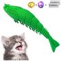 HANMBB Cat Toys with Catnip Cat Toys Interactive Cat Toothbrush Toy for Cats Cleaning Dental Care,Catnip Toys Refillable Pet Toy Cat