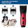 Dono Dog Clippers for Pets-Dog Mini Grooming Clippers Hair Shaver Set Upgrade Professional Rechargeable Washable Hair Trimmer with LED Display USB Cordless Low Noise Nail Kits for Dogs Cats & Other