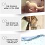 Ceramic Cat Water Fountain-Automatic Circulation Pet Water Dispenser Healthy and Hygienic Pet Drinking Fountain, Ultra Quiet