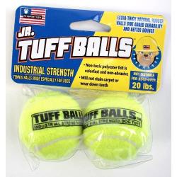 Petsport USA Jr. Set of 2 Tuff Balls Dog Toys