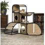 Prevue Pet Products Catville Townhome, Leopard Print