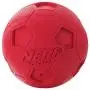 Nerf Dog Soccer Ball Dog Toys with Interactive Squeaker, Lightweight, Durable and Water Resistant, 4 Inches, For Medium/Large Breeds, Two Pack, Green and Red