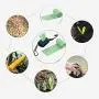 Lesbin 1000 Count Green Biodegradable Dog Waste Poop Bags, Include 2 Dispenser Lesbin 1000 Count Green Biodegradable Dog Waste Poop Bags, Include 2 Dispenser