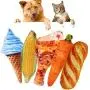 Pet Cat Toy Plush Canvas Bite Toys Catnip Cat Cite Vocal Creative Simulation Vegetable Chicken Bone Toy Chew Squeak Toy 41 A1 Pet Cat Toy Plush Canvas Bite Toys Catnip Cat Cite Vocal Creative Simulation Vegetable Chicken Bone Toy Chew Squeak Toy 41 A1