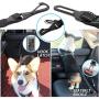 TEAYPET Dog car Seat Belt | Pet Safety Belt for Travel and Daily Use,Equipped with Adjustable,Durable Nylon Harness and Restraint Lockable Swivel Carabiner.Double Safety Guarantee Design
