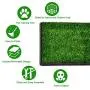 Giantex Dog Puppy Pet Potty Pad, Home Training Toilet Pad, Grass Surface Portable Dog Mat Turf Patch Bathroom Indoor Outdoor (30''x20'')