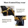 QQPETS Dog Harness Leash Set,Adjustable Vest Durable Heavy Duty Puppy Small Medium Large Dogs Perfect for Walking Running Training