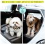 Samson & Harley Heavy-Duty Dog Seatbelts 2-Pack - Adjustable Elastic Reflective for Small, Medium, Large Dogs - Attaches to Harness & Clips into Car Buckle