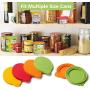 HUASENG Pet Food Can Covers,Universal Silicone Dog & Cat Food Can Lid Cover with Suitable for Three Sizes