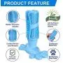 Erichome Dog Toothbrush Chew Toys - 2019 Upgraded Puppy Dog Teeth Cleaning Stick - Natural Rubber Dental Toothbrush Toys for Dog,2PC with Finger Toothbrush Erichome Dog Toothbrush Chew Toys - 2019 Upgraded Puppy Dog Teeth Cleaning Stick - Natural Rubber Dental Toothbrush Toys for Dog,2PC with Finger Toothbrush