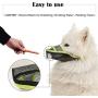 LUCKYPAW Nylon Dog Muzzle for Small Medium Large Dogs, Air Mesh Breathable and Drinkable Pet Muzzle for Anti-Biting Anti-Barking Licking