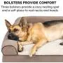 Furhaven Pet Dog Bed - Cooling Gel Memory Foam Faux Fleece and Chenille Soft Woven Traditional Sofa-Style Living Room Couch Pet Bed with Removable Cover for Dogs and Cats Furhaven Pet Dog Bed - Cooling Gel Memory Foam Faux Fleece and Chenille Soft Woven Traditional Sofa-Style Living Room Couch Pet Bed with Removable Cover for Dogs and Cats