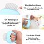 ALEXTREME Cat Comb Massager Relaxing Pet Brush Dog Grooming Deshedding Hair Removal Open Knot Massage Comb Safe Dematting Comb for Easy Mats & Tangles Removing - No More Nasty Shedding and Flying Hair