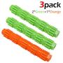 Etrustor 3Pack Dog Toys, Durable Dog Chew Toys for Aggressive Chewers Doggy Brushing Sticks Teeth Cleaner Natural Rubber for Medium Large(Size: Large) Breed Dogs and Puppy Small Dogs(Size: Small)