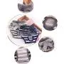 Pet Diaper, Female Dog Sanitary Pants Cotton Washable Reusable Physiological Pants for Puppy Small Dog Cat (XL, Grey)