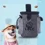 LDLC Dog Treat Bag Puppy Training Pouch with Clip Waist Belt Small Pet Bait Holder, Animal Walking Snack Container Hiking Toys Waste Pack Dispenser Carries