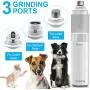 Petural Dog Nail Grinder,Cat Nail Grinder,Powerful Nail Grinder for Dogs Quiet,Speed Adjustable Dog Nail Trimmer,Nail Trimmer for Dogs 20h Working Time Dogs&Cats for Small/Medium/Large Petural Dog Nail Grinder,Cat Nail Grinder,Powerful Nail Grinder for Dogs Quiet,Speed Adjustable Dog Nail Trimmer,Nail Trimmer for Dogs 20h Working Time Dogs&Cats for Small/Medium/Large
